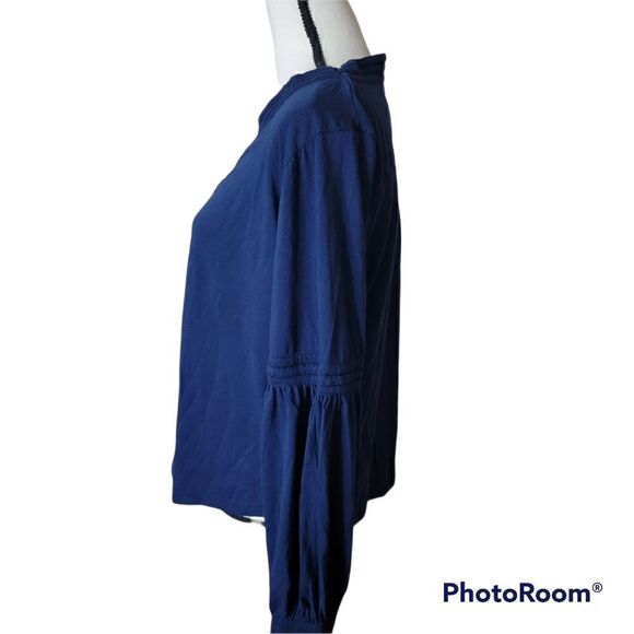 COPY - Lauren Ralph Lauren Black Label Long Sleeved Top with Peasant Sleeves. S… - Picture 3 of 12